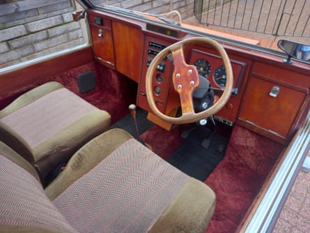 Interior of Hustler showing from seats.