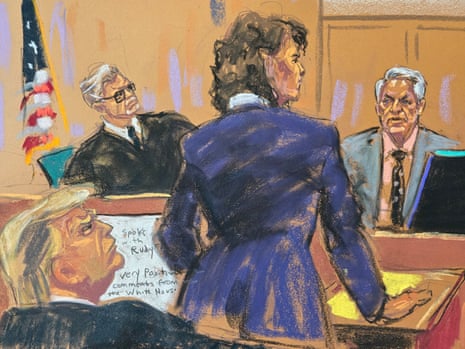 Top Stories Tamfitronics drawing of 4 of us in a courtroom
