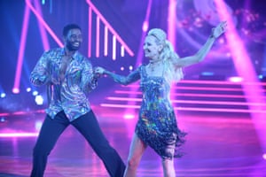 Keo Motsepe and Anne Heche on ABC’s Dancing With the Stars, 2020