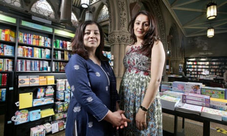 Bradford literature festival founders Irna Qureshi (left) and Symia Aslam.