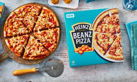 Heinz’s Beanz pizza … recently reanimated, but still wrong?