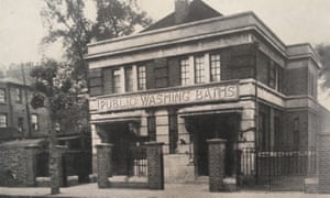 The Old Bath Community House in Hackney pictured in 1947.