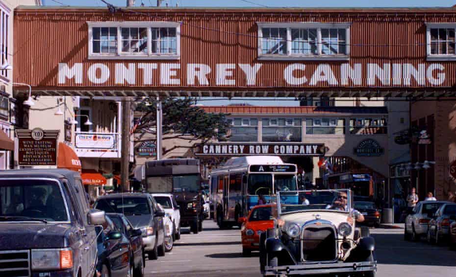 modern-day Cannery Row in Monterey, California.