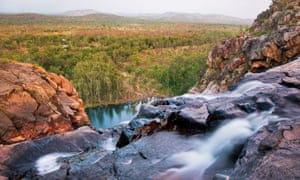 Gunlom Falls in Kakadu national park.