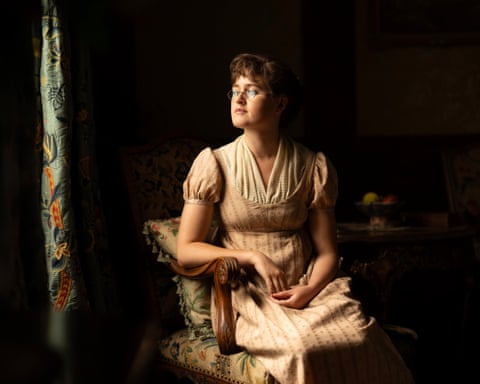 Ella Bruccoleri as Mary in The Other Bennet Sister.