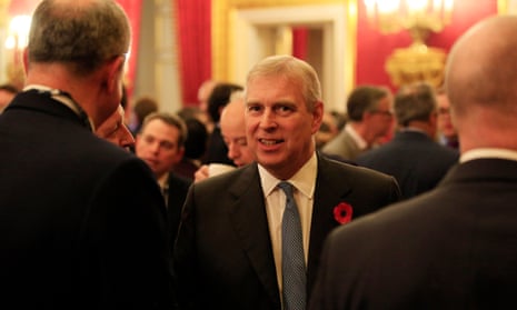 The Duke Of York at a Pitch@Palace event in 2015.