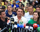 Brazil’s presidential race to go to second round as Flávio Bolsonaro leads incumbent Lula