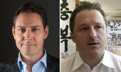 Michael Kovrig (left) and Michael Spavor (right)