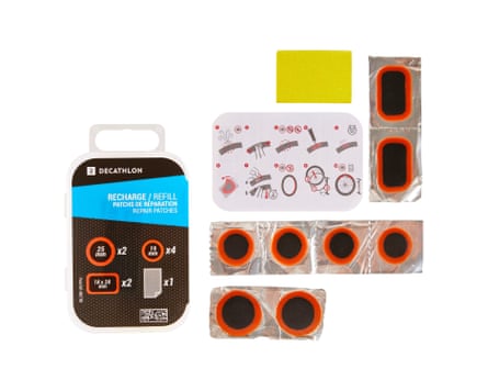DECATHLON Inner Tube Repair Patch Replacement Kit