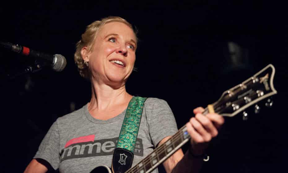 Kristin Hersh plays with the reformed Throwing Muses in Glasgow, 2014.