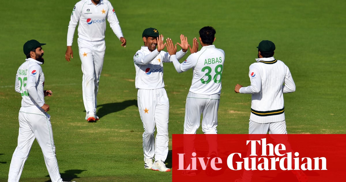 England Draw Second Test Against Pakistan As It Happened Sport The Guardian