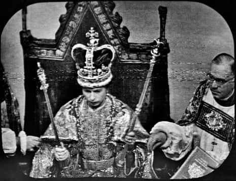 The coronation was broadcast on television in 1953 – ‘to a nation of wireless listeners’.