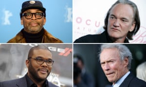Spike Lee, Quentin Tarantino, Clint Eastwood and Tyler Perry.