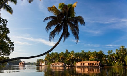 The Kerala Backwaters.