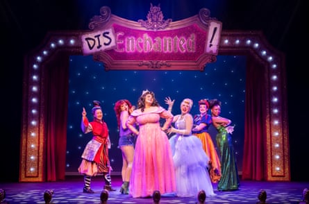 Railing against their fate … the cast of Disenchanted!