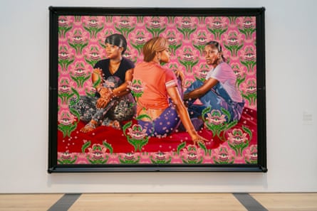 Kehinde Wiley - Three Girls in a Wood