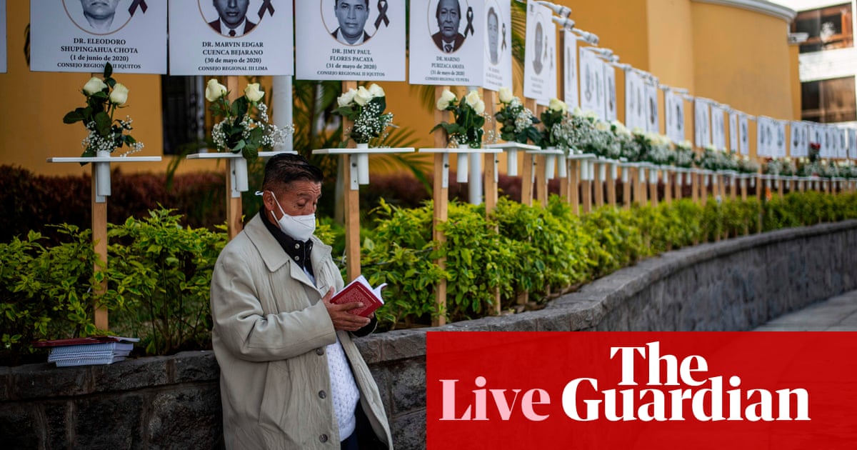 Coronavirus live news: France says UK quarantine will lead to reciprocal measures as global deaths pass 750,000