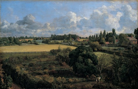 Golding Constable’s Kitchen Garden, July 1815.