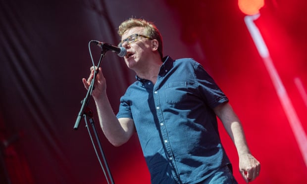 Craig Reed on stage at Edinburgh Castle, Scotland, in 2019