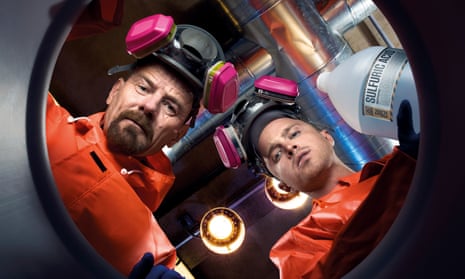 Better call us back … Bryan Cranston and Aaron Paul in Breaking Bad.