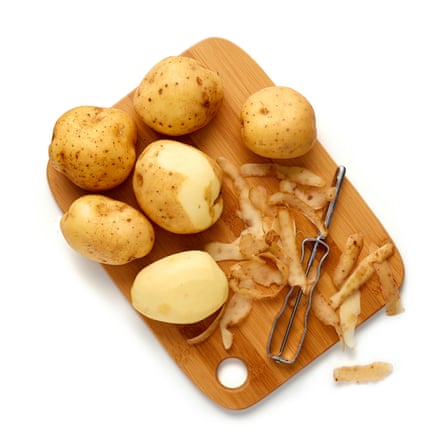 Peel your spuds.
