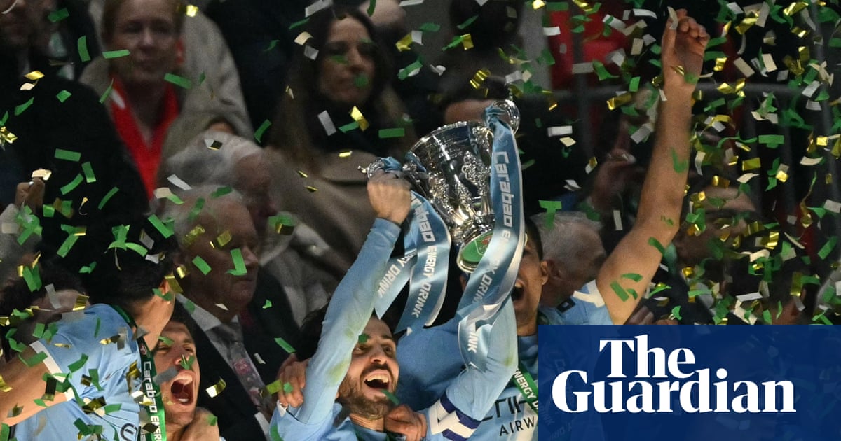 Manchester City win Carabao Cup after Nico O’Reilly’s double downs lacklustre Arsenal