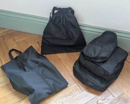 Marks & Spencer packing cubes, set of five