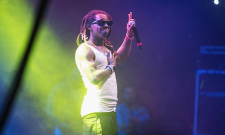 Lil Wayne plays Washington earlier this month.