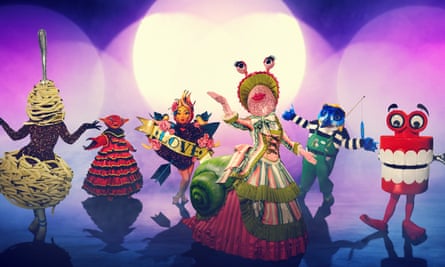 Take it off! Take it off! … The Masked Singer on ITV1.