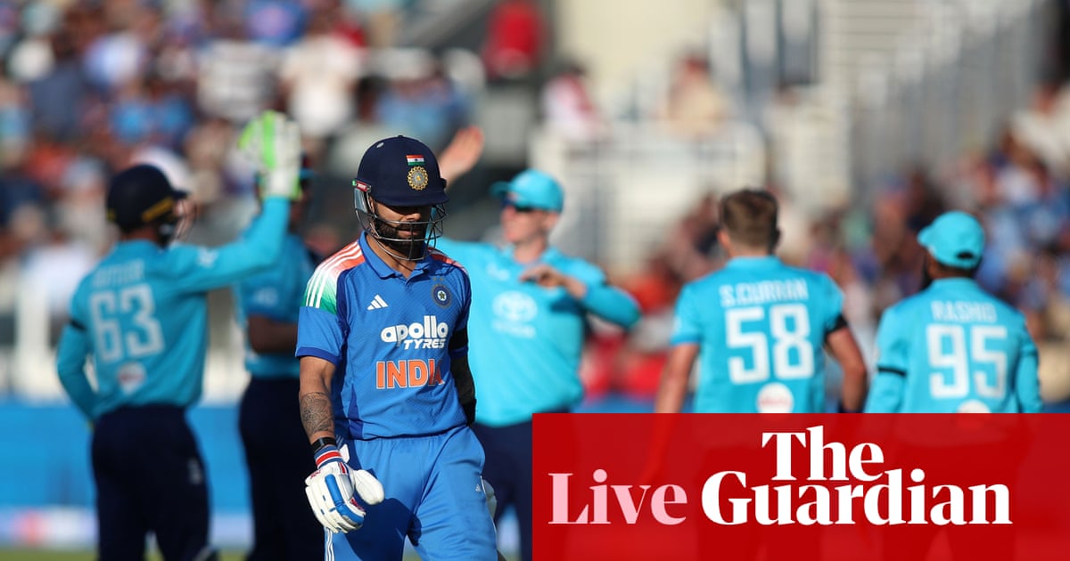 England beat India by 27 runs in third and deciding men’s cricket ODI – as it happened