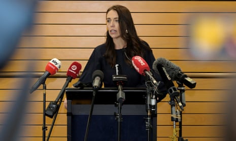 New Zealand Prime Minister Jacinda Ardern Resigns<br>NAPIER, NEW ZEALAND - JANUARY 19: New Zealand Prime Minister Jacinda Ardern announces her resignation at the War Memorial Centre on January 19, 2023 in Napier, New Zealand. (Photo by Kerry Marshall/Getty Images)