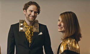 A scene from Sunspring, a film written by AI.