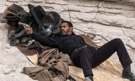 Denzel Washington in The Magnificent Seven.