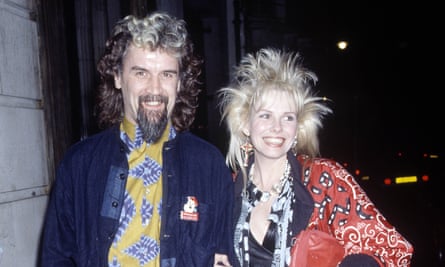 Billy Connolly with wife Pamela Stephenson, 1985.