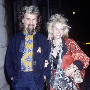 With Pamela Stephenson, 1985.