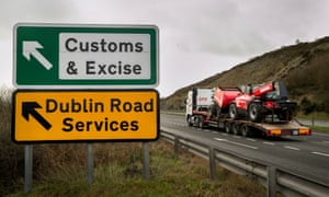 the border between Northern Ireland and Republic of Ireland just outside Newry Co. Down