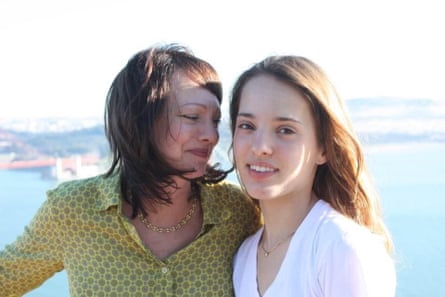 Gabriela with her mother, Pamela.