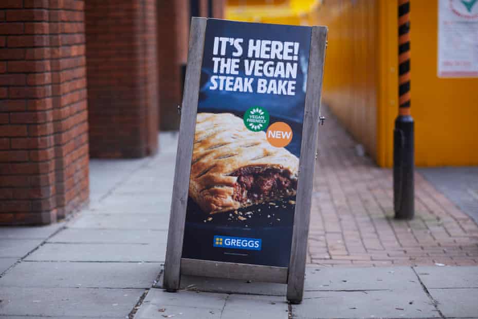 Greggs’ latest vegan offering, launched last week.