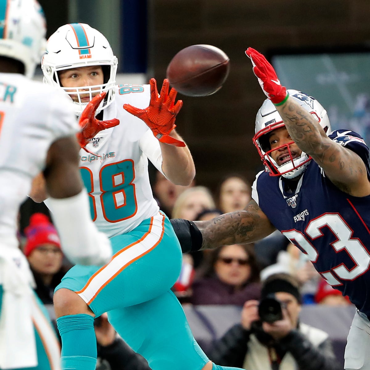 Nfl Round Up Patriots Passed By Chiefs For Bye After Shock Dolphins Loss Nfl The Guardian