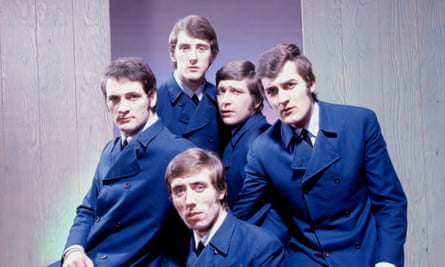 The Moody Blues in 1965, with Denny Laine, second left standing.