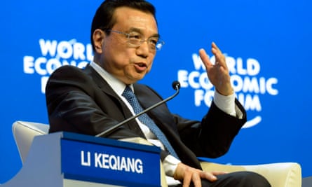 Prime minister Li Keqiang