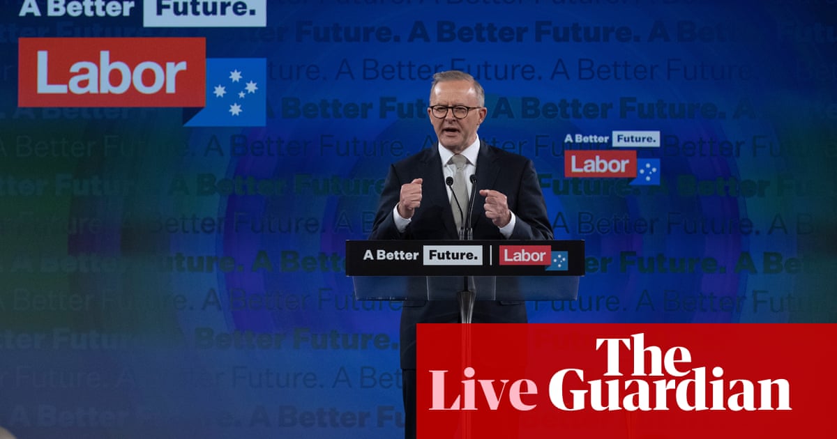 Australia politics live updates: Anthony Albanese addressing Labor campaign launch in Perth; 12 Covid deaths
