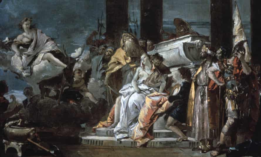 Sacrifice of Iphigenia, by Tiepolo, 1735.