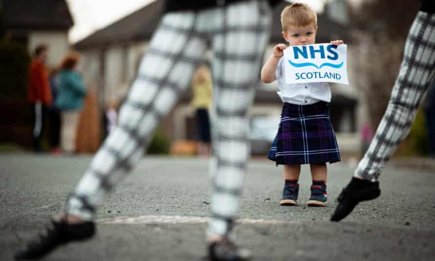 A Scottish Highland dance tribute to NHS workers.