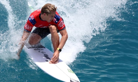 Australian surfer Ethan Ewing has received a death threat.