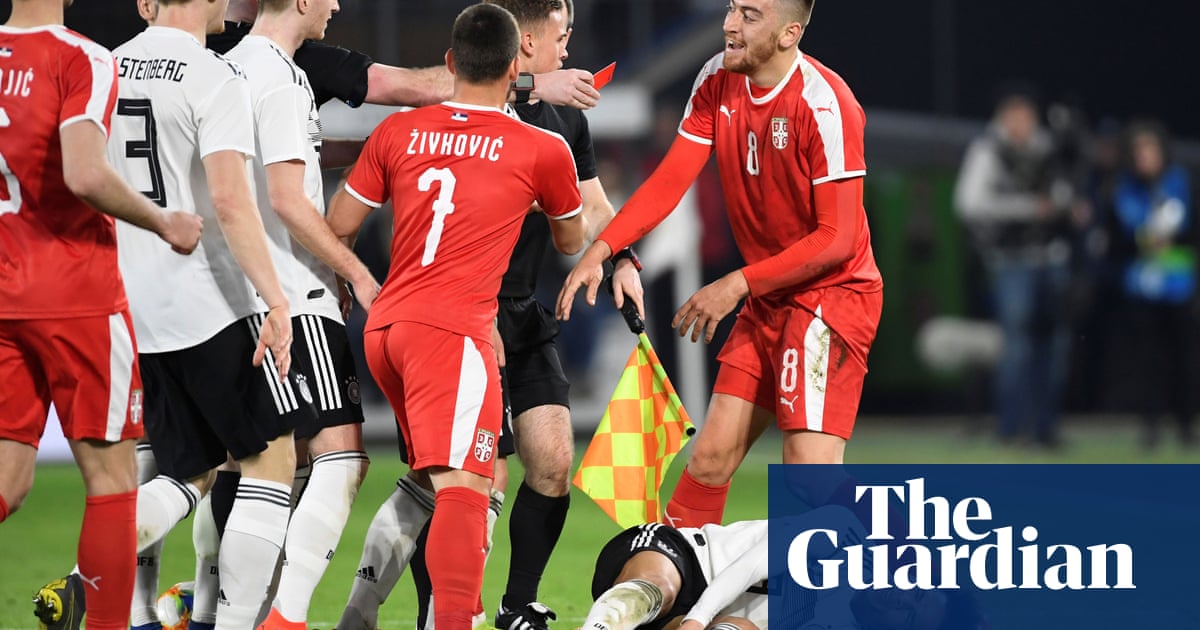 Leroy Sane Survives A Redcoat Red Attack At The German Pull