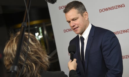Matt Damon attends a screening in New York