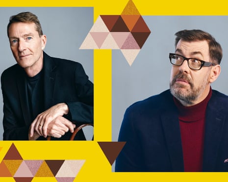 Lee Child and Richard Osman.