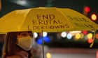 US and Canada urge China not to harm zero-Covid protesters amid new clashes with police