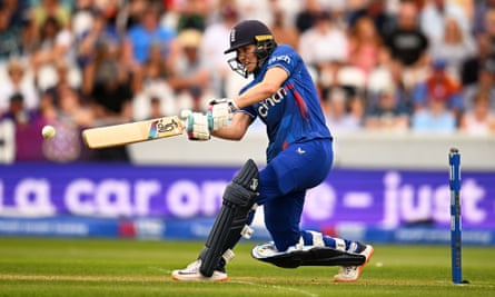 Nat Sciver Brunt of England during the Women’s Ashes in July.